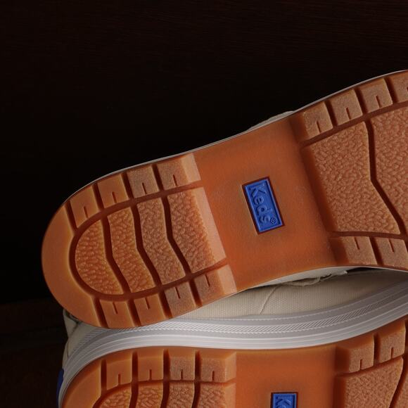 Keds Shoes Womens Size 7 Cream Mary Jane Canvas Platform Sneakers Casual Neutral - Picture 9 of 13